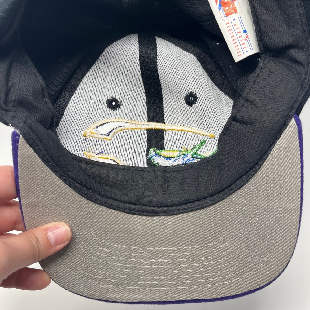 Box Seat Vintage‎ Logo Tampa Bay Devil Rays MLB Baseball snapback hat - Picture 2 of 5